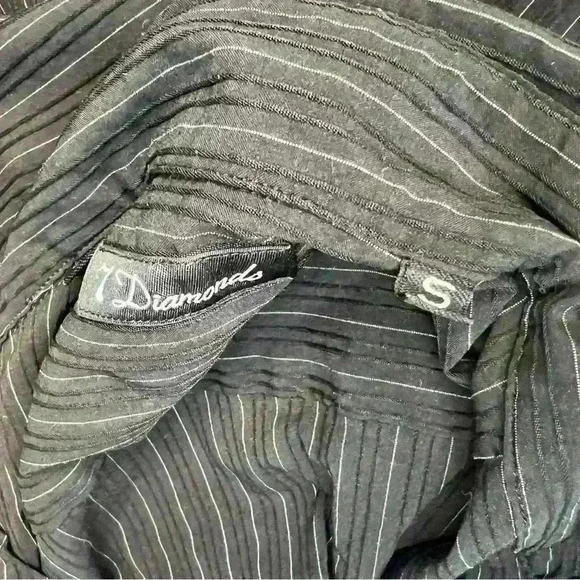 7 diamonds men’s dress shirt size small - Picture 3 of 5